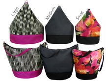 Load image into Gallery viewer, Tutenago Convertible Nylon Backpack Purse in three sizes - Small, Medium and Large