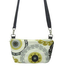 Load image into Gallery viewer, Gears with Waterproof Dark Grey Nylon Ready-To-Ship Traveler Waist Bag and Small Crossbody Purse by Tutenago