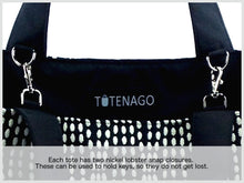 Load image into Gallery viewer, Mystery in Yellow | Light Grey Nylon | Tote Set NO LONGER AVAILABLE