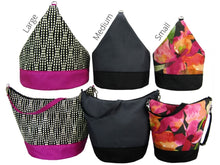 Load image into Gallery viewer, Tutenago Convertible Nylon Backpack Purse in three sizes - Small, Medium and Large