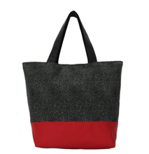 Load image into Gallery viewer, Upcycled 1 | Red Nylon | RTS Essential Tote Bag | Medium