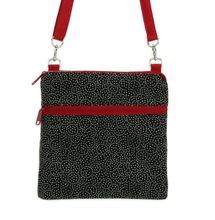 Load image into Gallery viewer, Upcycled 1 | Red Nylon | RTS Mini Square Crossbody Bag