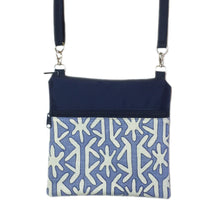 Load image into Gallery viewer, Navy Star with Waterproof Navy Nylon Mini Square Crossbody Bag by Tutenago
