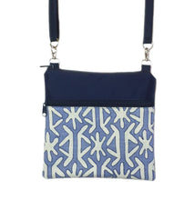 Load image into Gallery viewer, Navy Star with Waterproof Navy Nylon Ready-To-Use Mini Square Crossbody Bag by Tutenago
