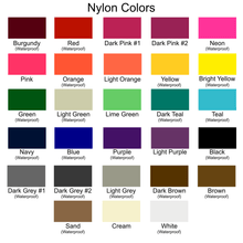 Load image into Gallery viewer, Nylon Color Choices for Tutenago Convertible Hobo Bag Purse
