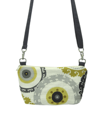 Load image into Gallery viewer, Gears with Black Nylon Traveler Bum Bag and Small Crossbody Purse
