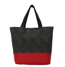 Load image into Gallery viewer, Upcycled 1 | Red Nylon | RTS Essential Tote Bag | Medium
